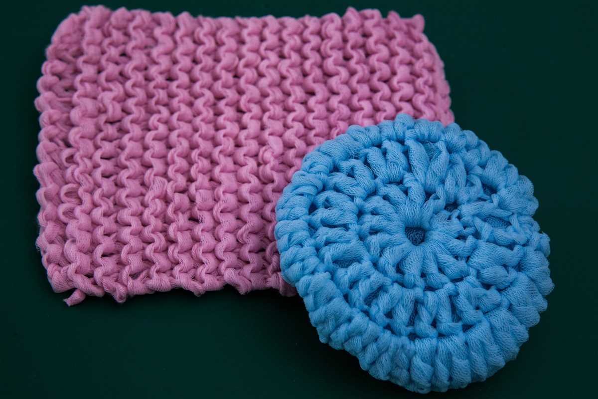 Knitting pattern for scrubbies