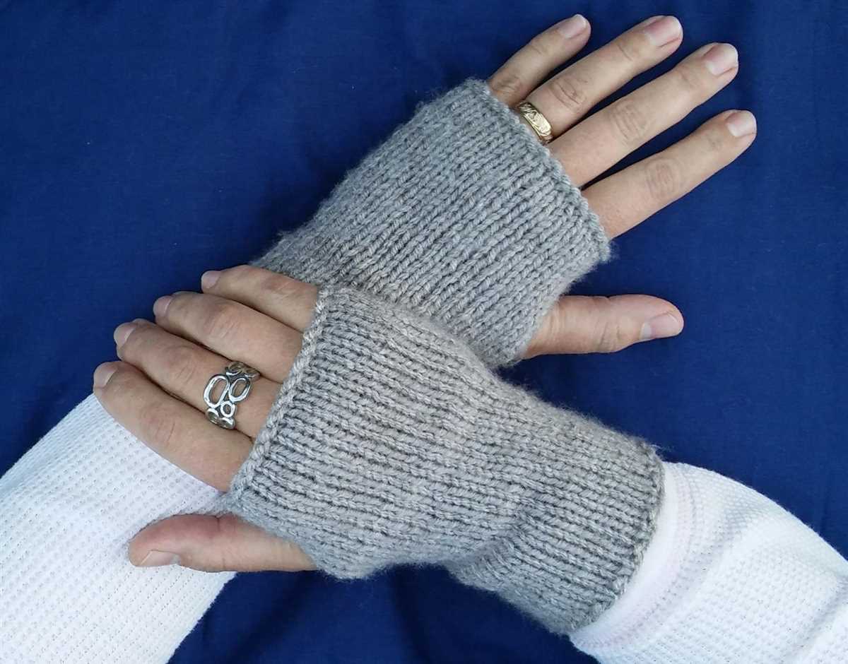 Effortlessly Create Stylish Gloves with these Simple Knitting Patterns Knitting patterns gloves easy