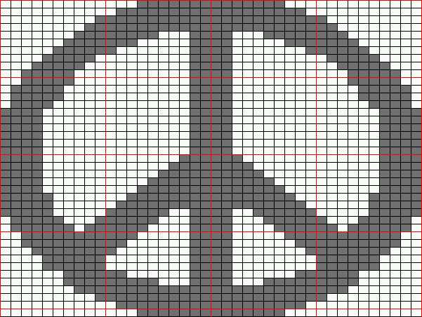 Knitting for peace patterns