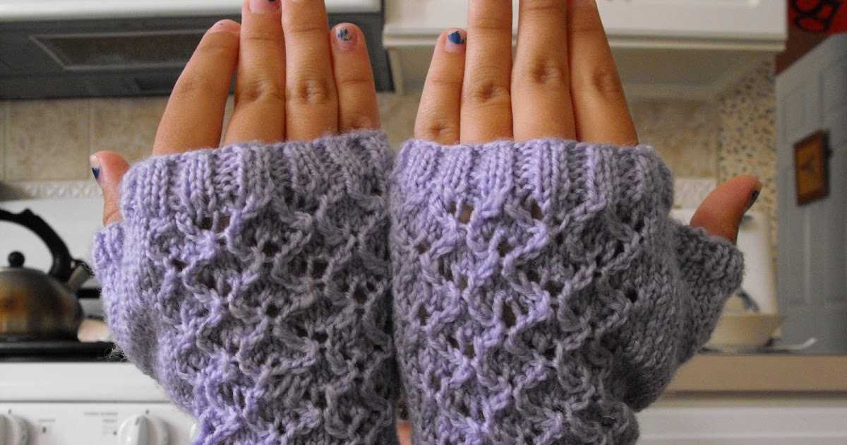 Knitting hand warmers pattern free