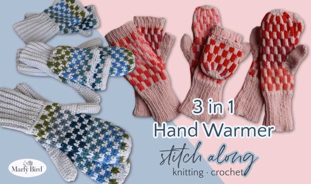 Knitting hand warmers pattern free
