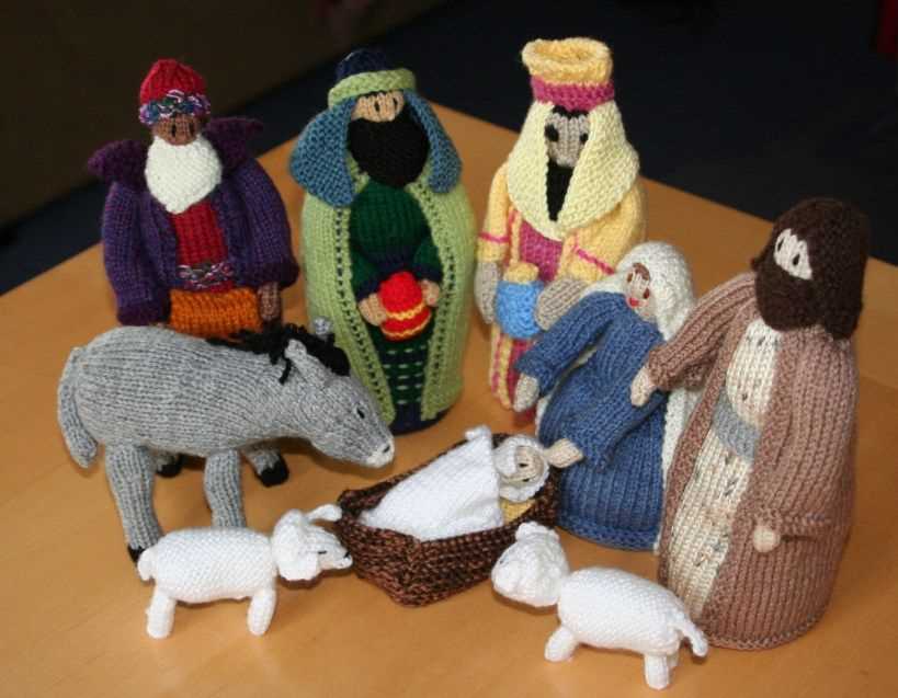 Knitting nativity free pattern