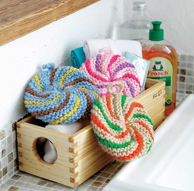 Knitting pattern for scrubbies