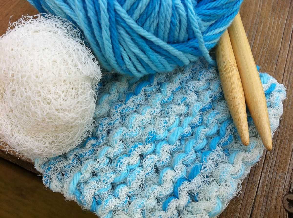 Knitting pattern for scrubbies