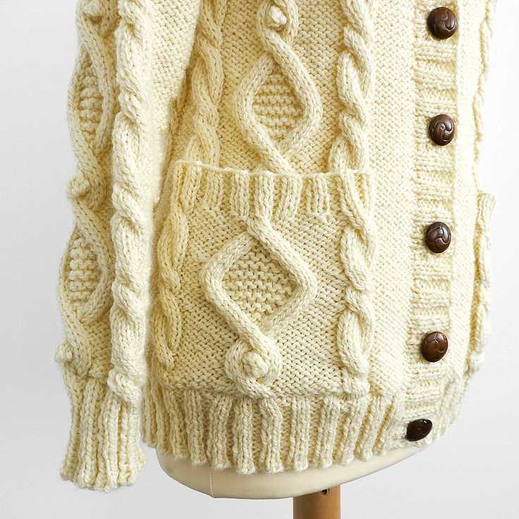 Knitting pattern wrap sweater