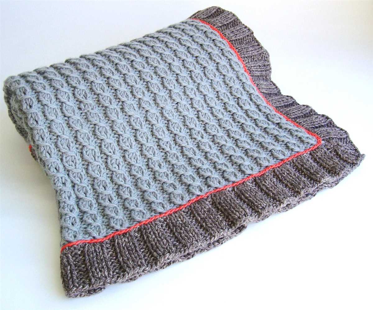 Linus blanket knitting pattern