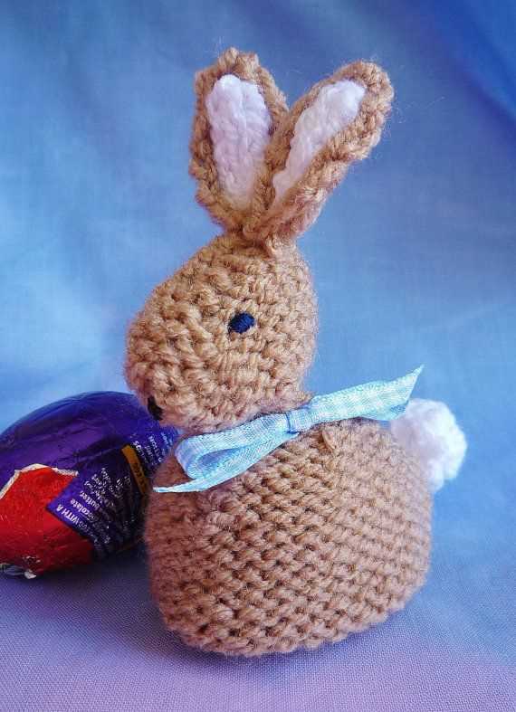 Creme egg chick knitting pattern