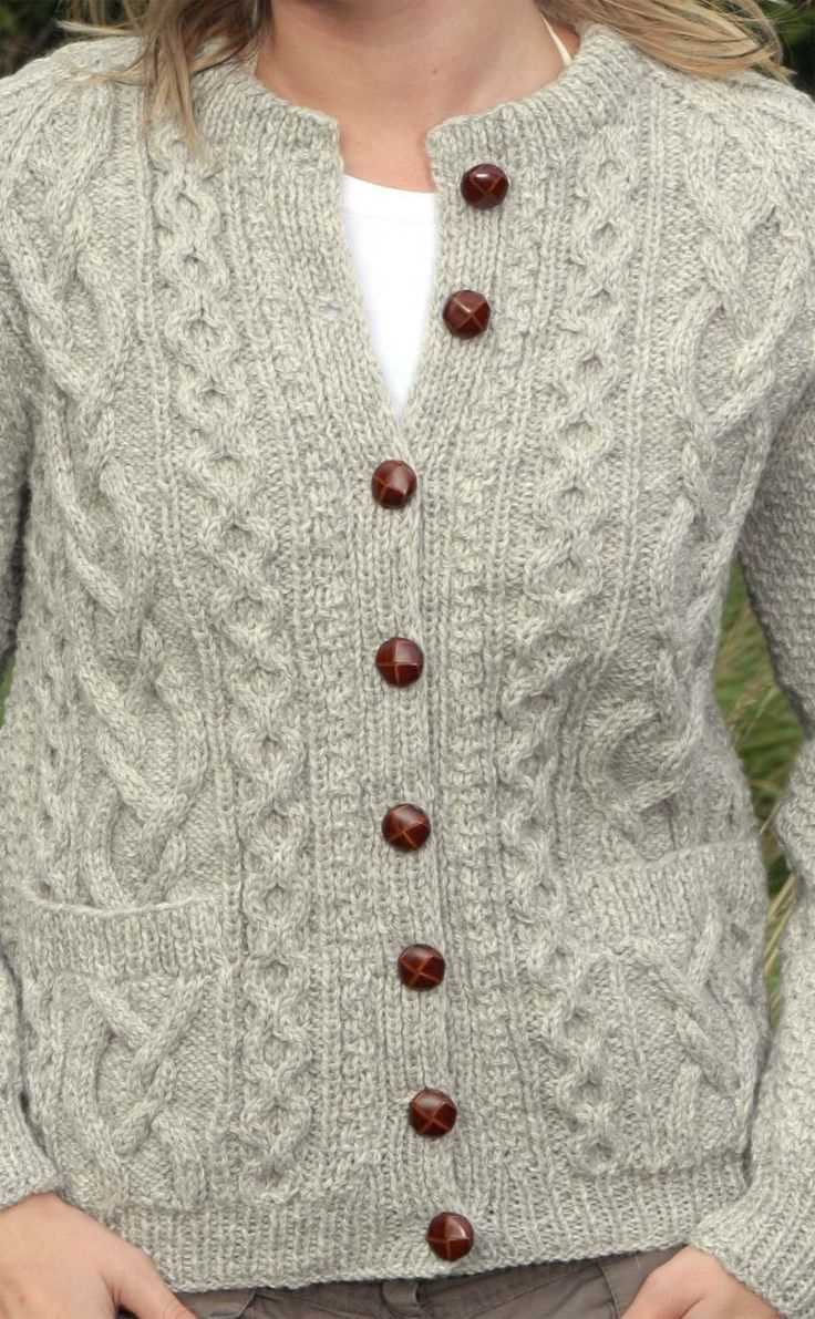 Ladies hand knitted cardigan patterns