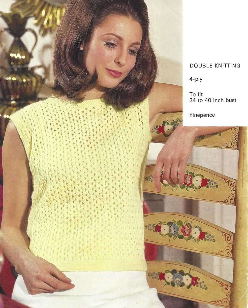 Ladies jumper knitting patterns