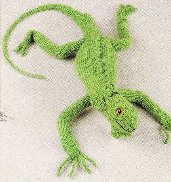 Lizard knitting pattern free