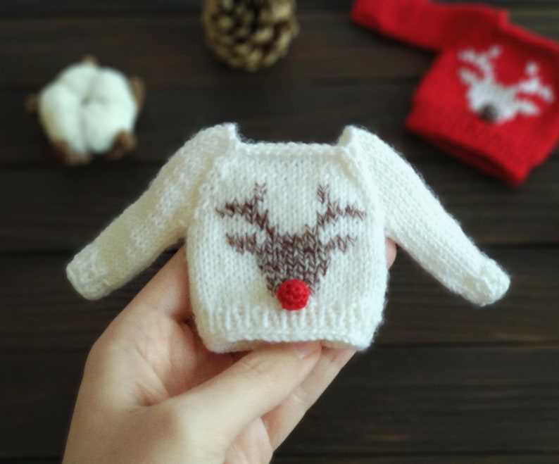 Mini christmas jumper knitting pattern free
