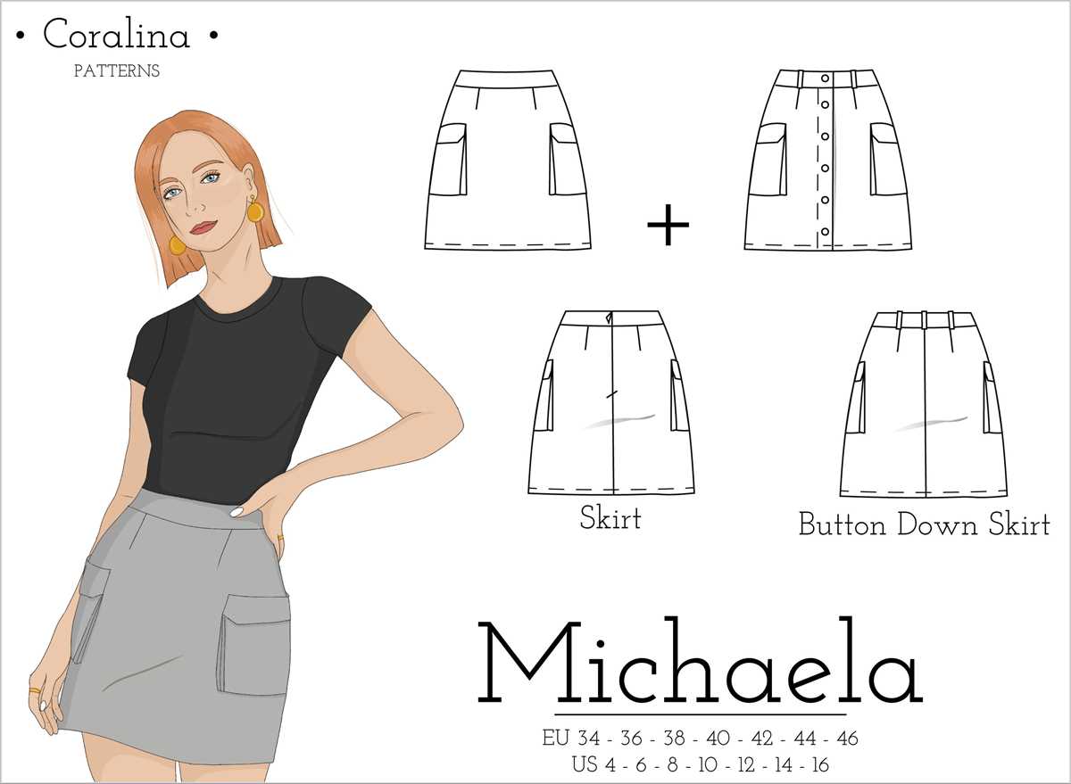 Long knit skirt pattern