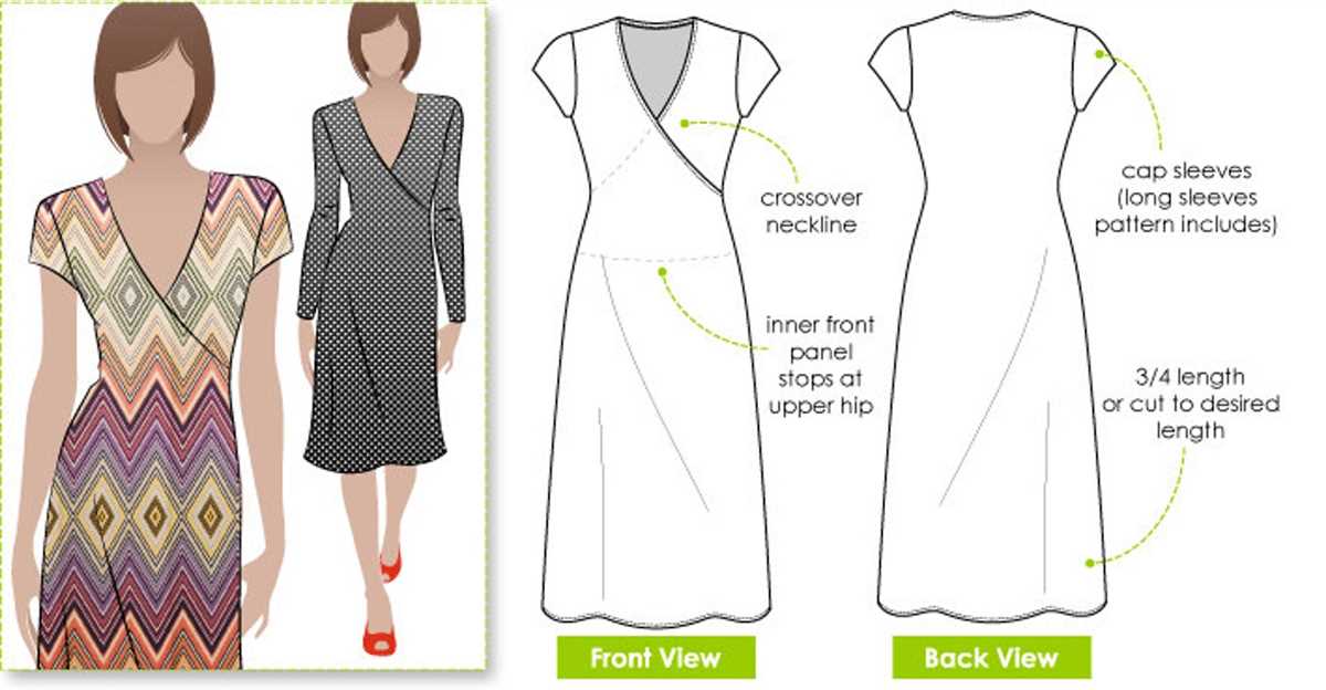 Long sleeve knit dress pattern