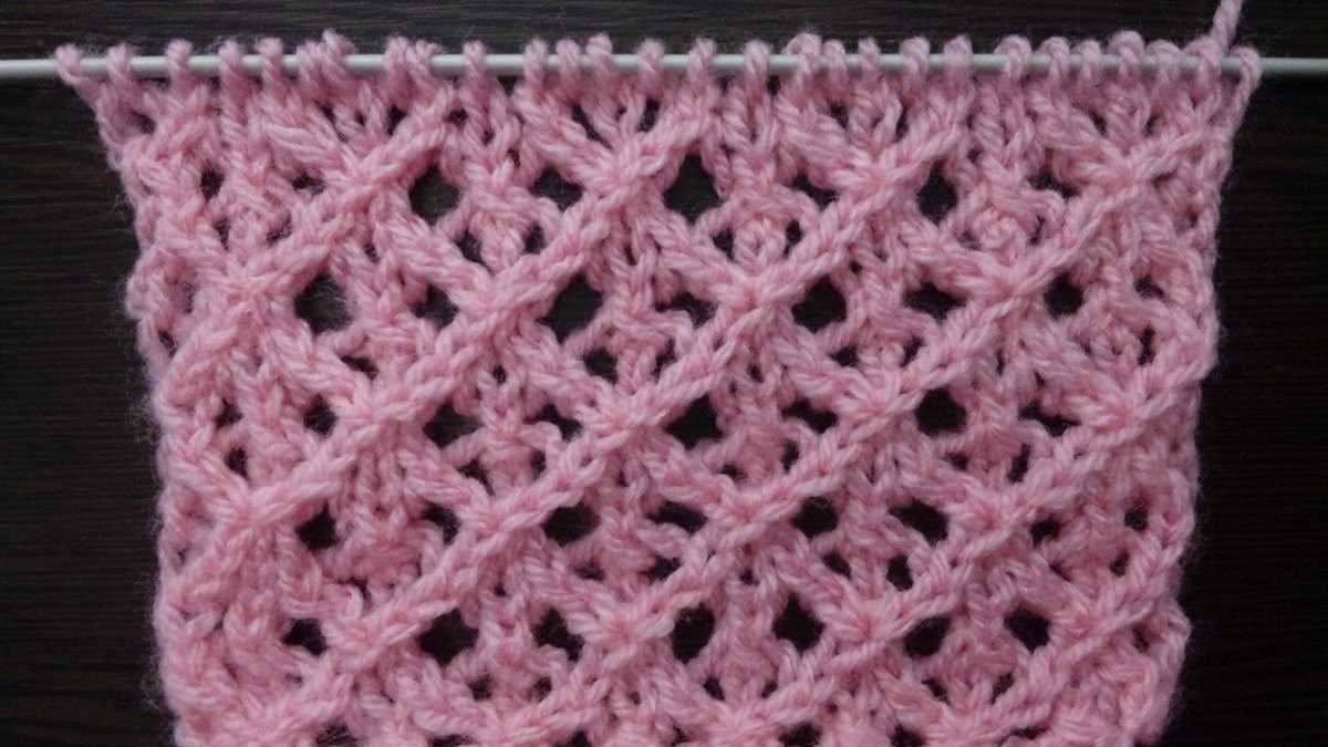 Diamond knitting pattern free
