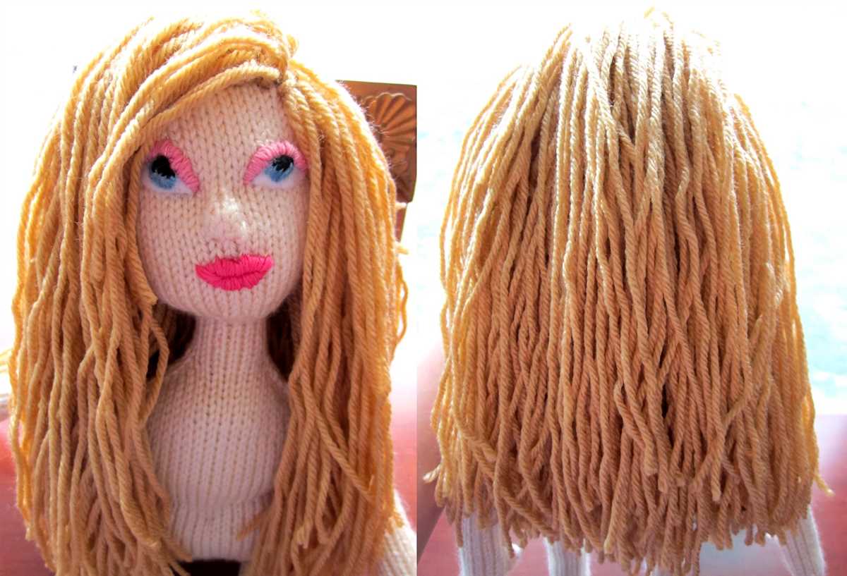 Welsh wig knitting pattern