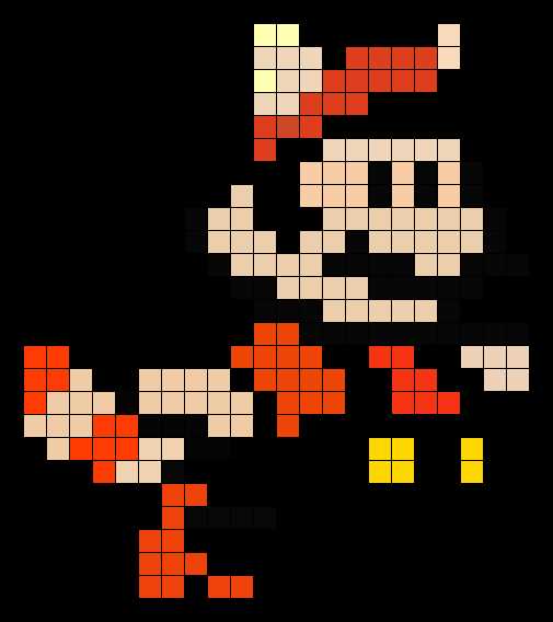 Mario knitting pattern