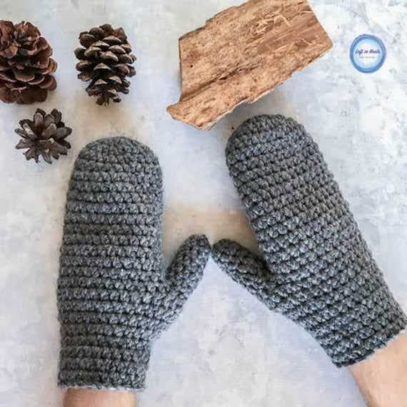 Mens mittens knitting pattern free