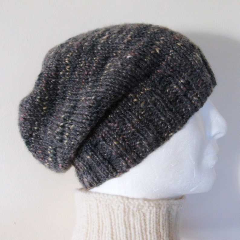 Mens slouchy hat knitting pattern free