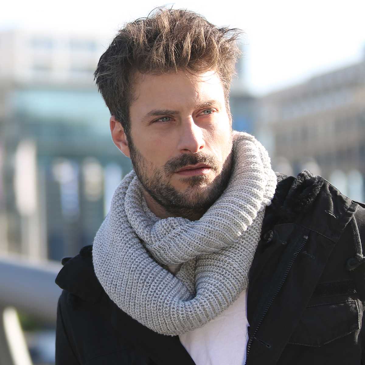 Mens cable knit scarf pattern