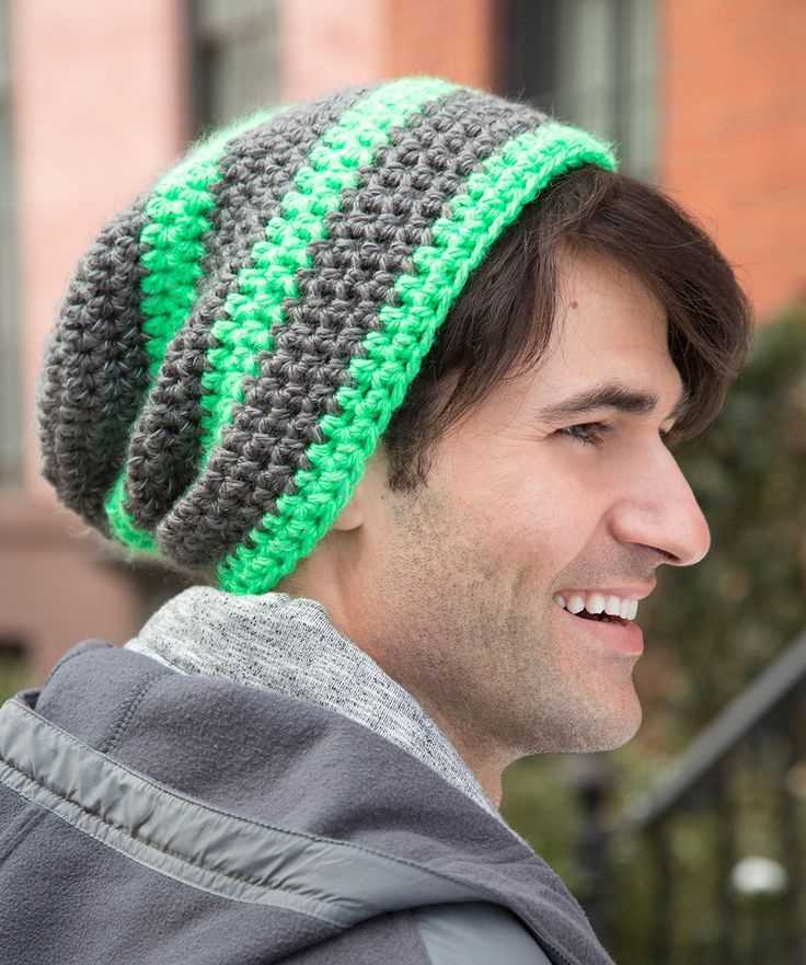 Mens slouchy hat knitting pattern free