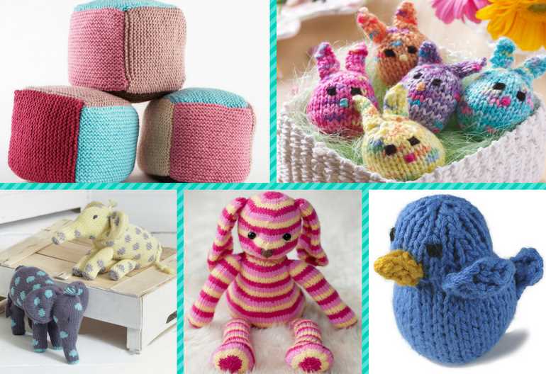 Easy toys to knit free patterns