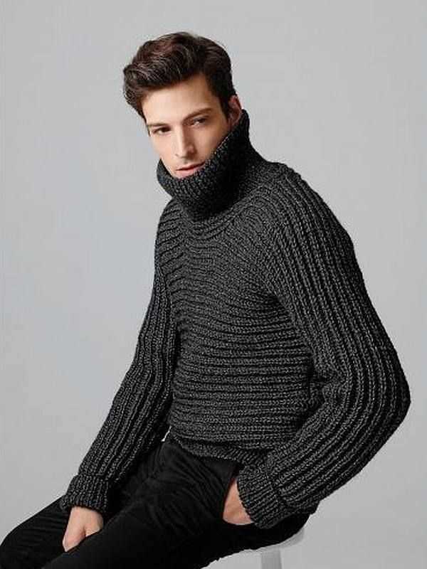 Modern men's knitting patterns