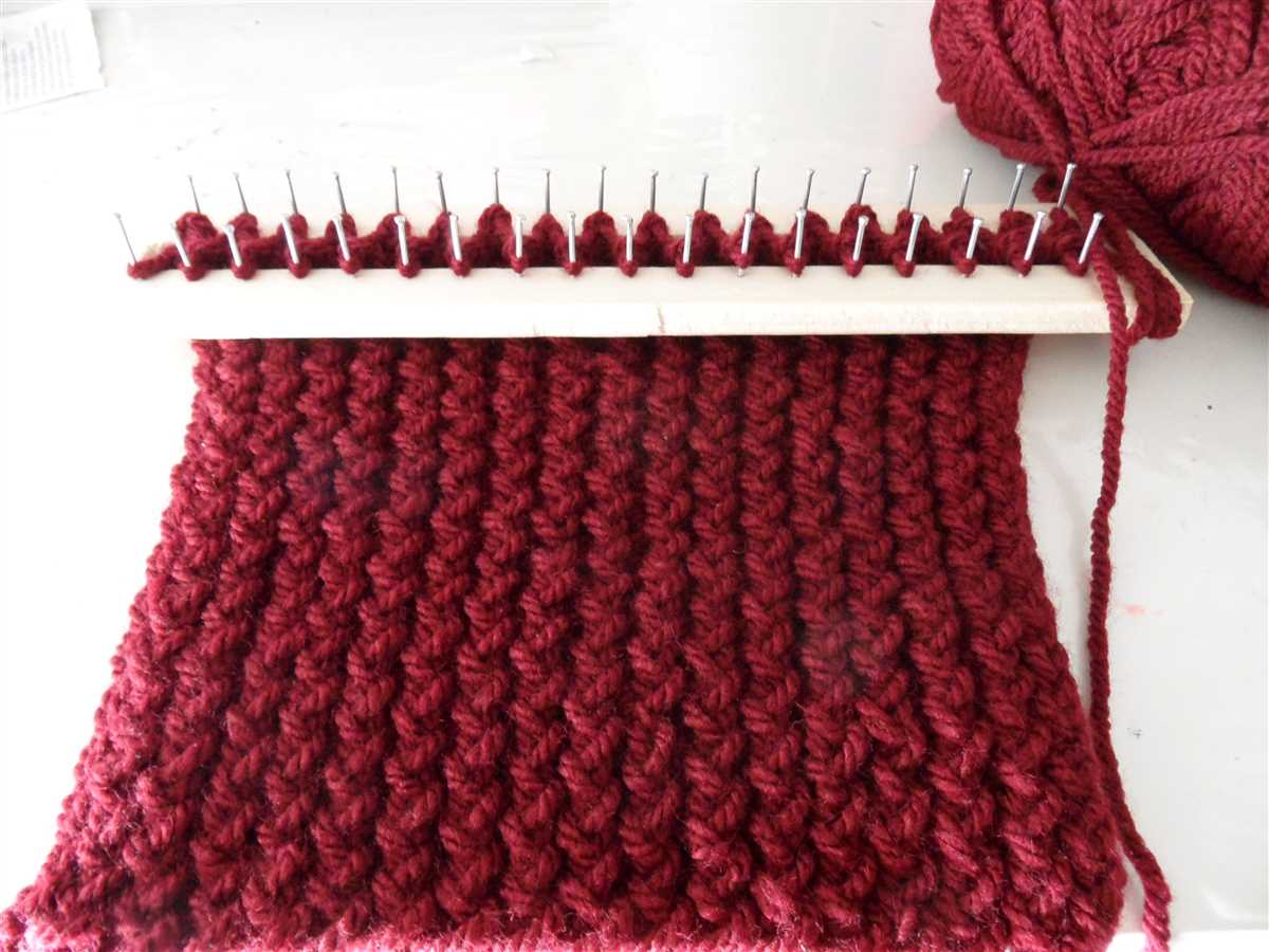 Rectangle loom knitting patterns