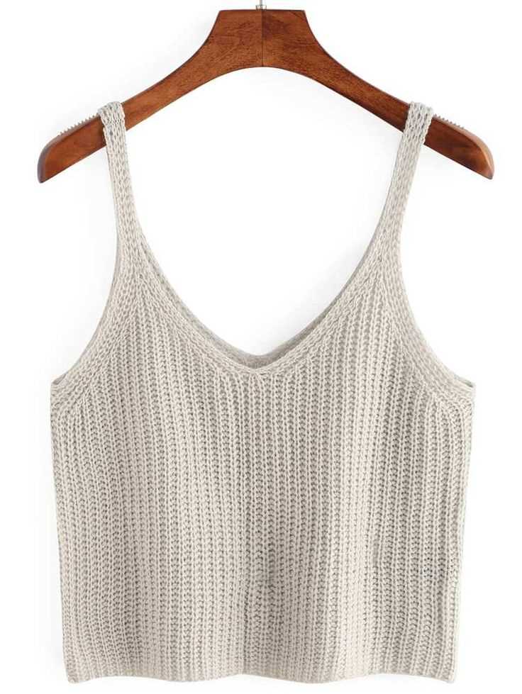 Knitted crop top patterns free