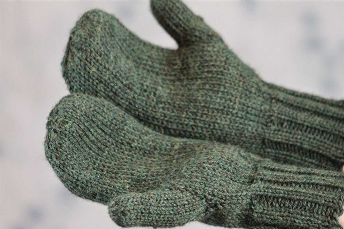 Mens mittens knitting pattern free