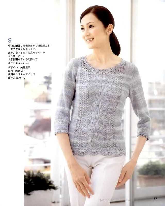 Knit sweater pattern easy