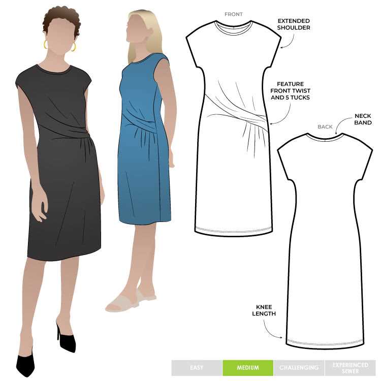Knit dress pattern pdf