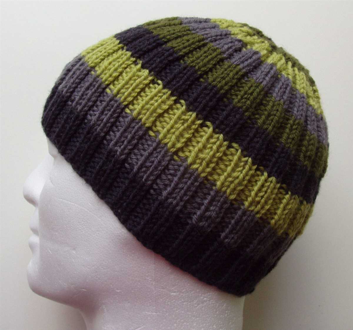 Free knitting pattern for mans hat