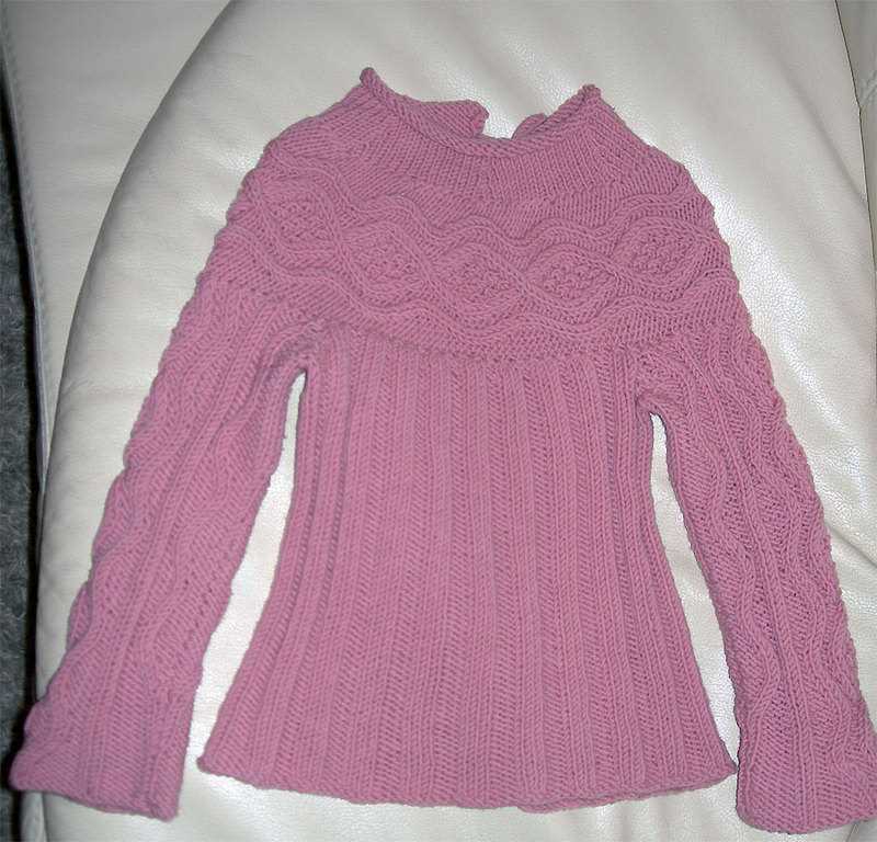Knitting pattern wrap sweater