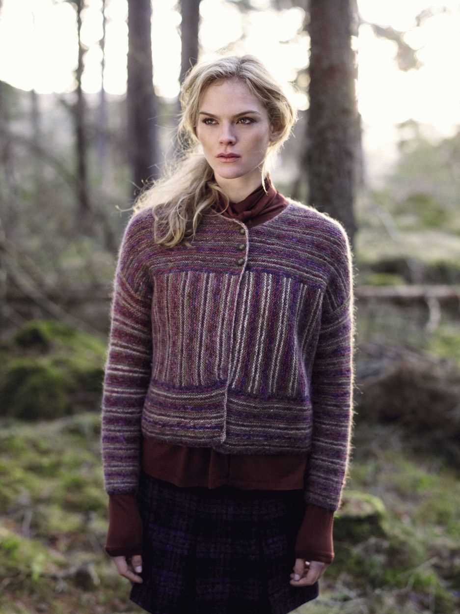 Nordic cardigan knitting pattern