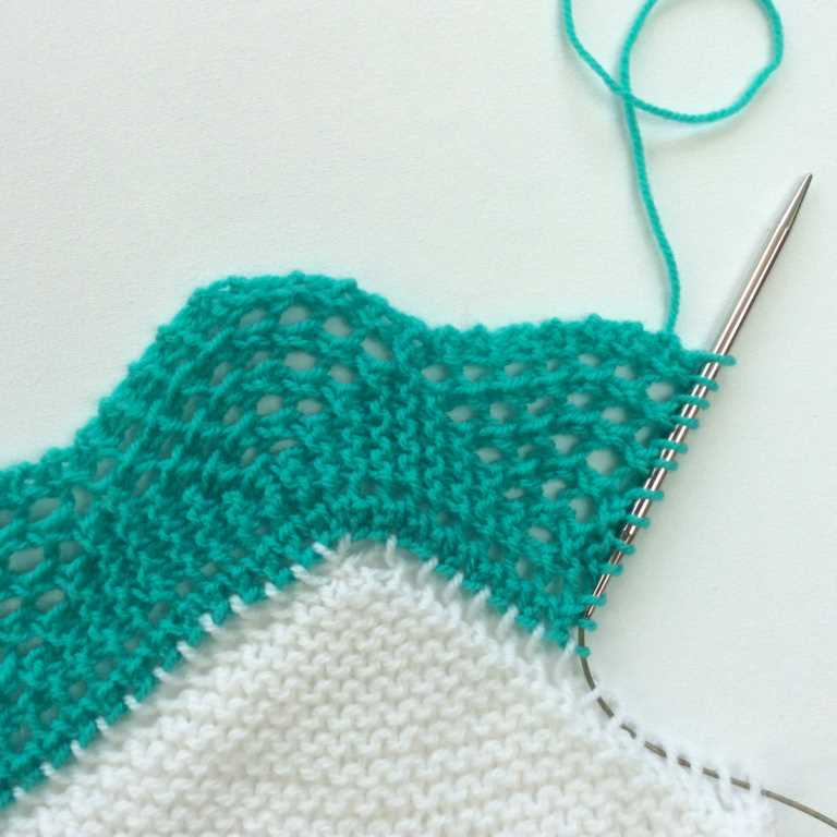 Free knitted border patterns