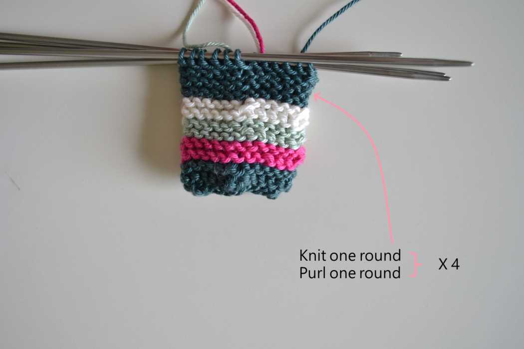 Free knitting pattern for chair socks
