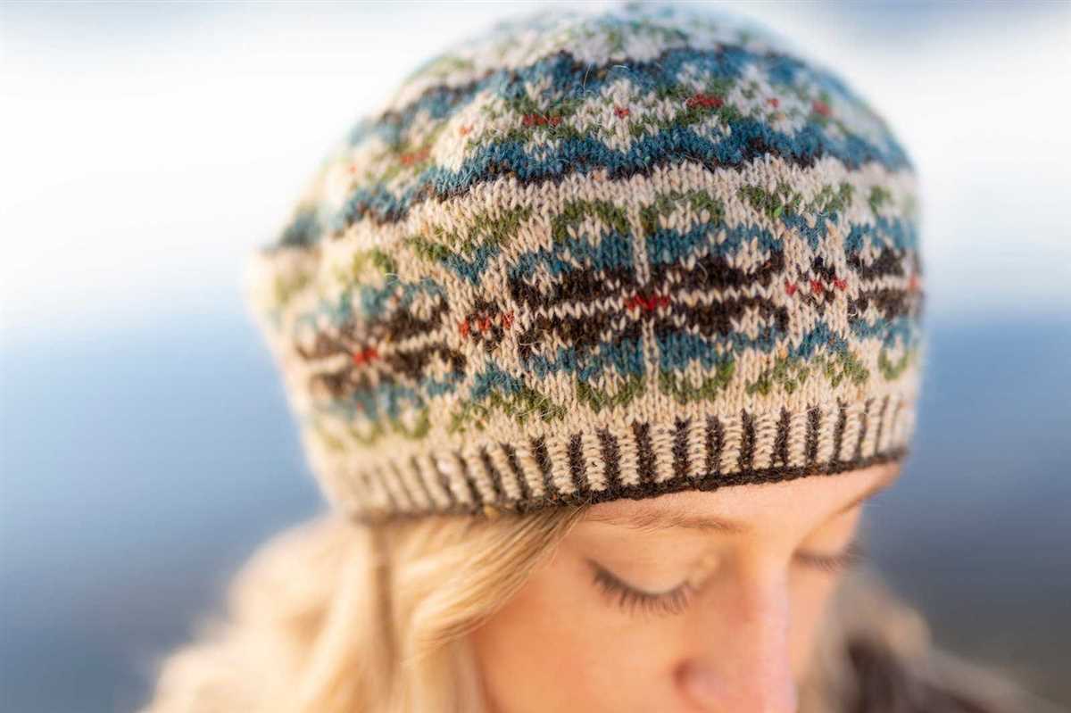 Oslo hat knitting pattern