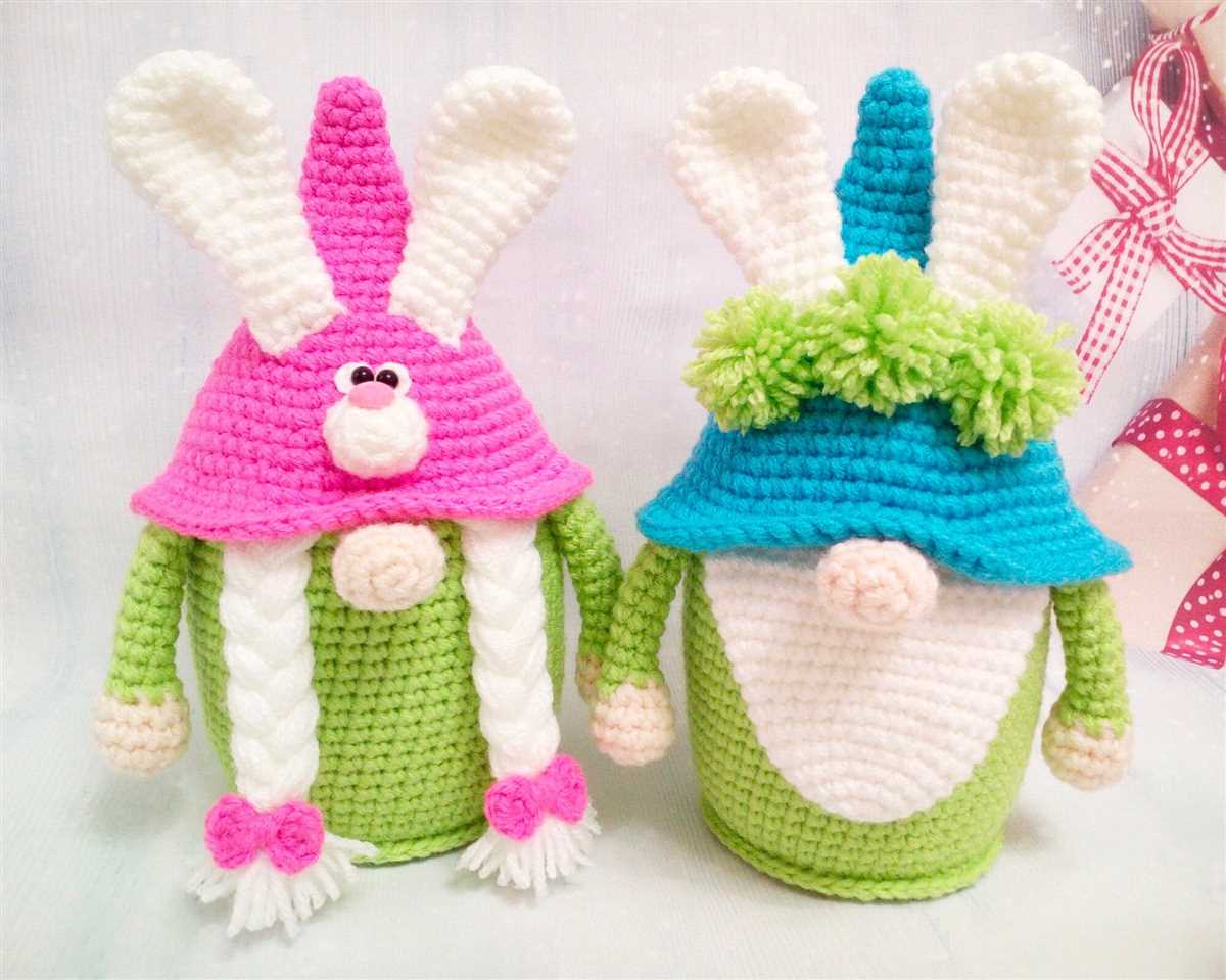 Easter gnome knitting pattern