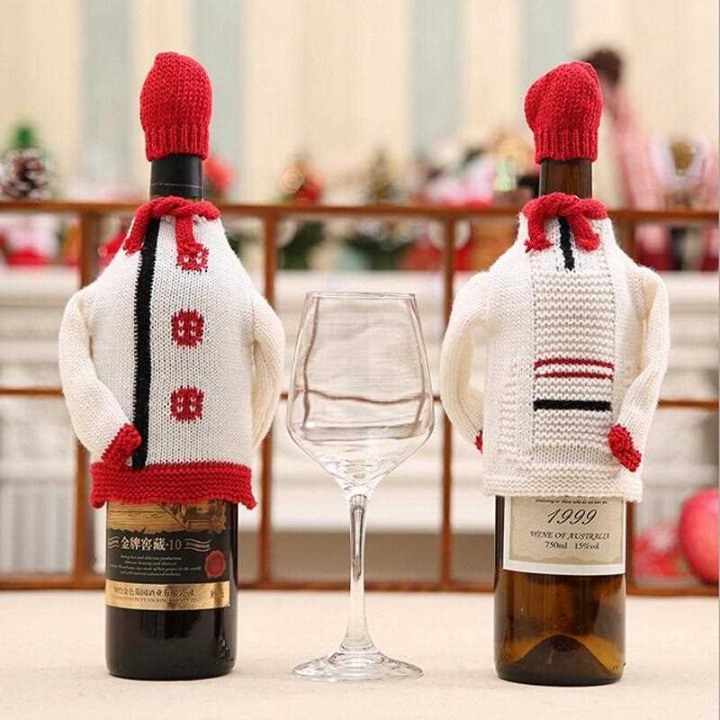 Knitted wine bottle cover pattern free
