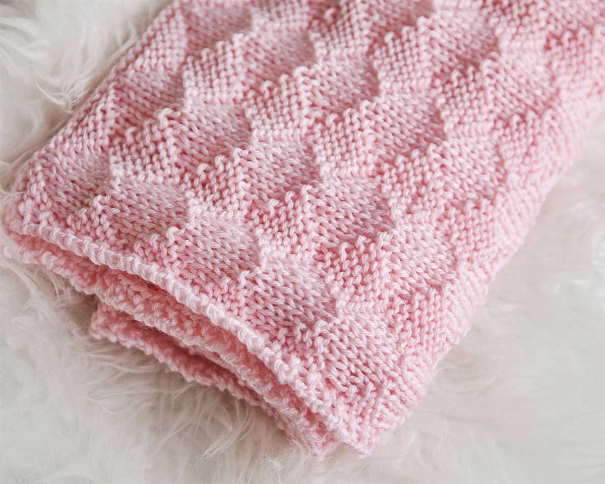 Free baby blankets knitting patterns
