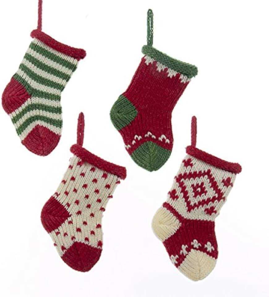 Miniature christmas stocking knitting pattern