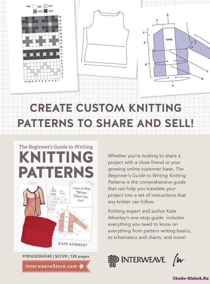 Written knitting patterns
