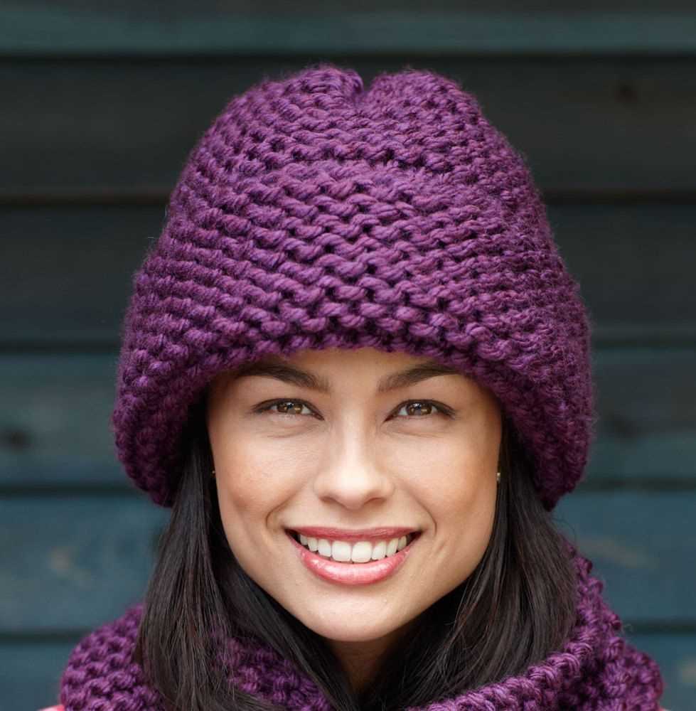 Beginner easy hat knitting patterns
