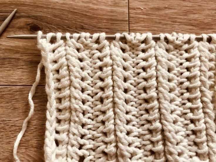 Knitting patterns herringbone stitch
