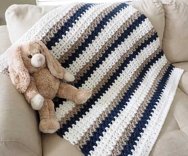Free printable knitting patterns for baby blankets uk