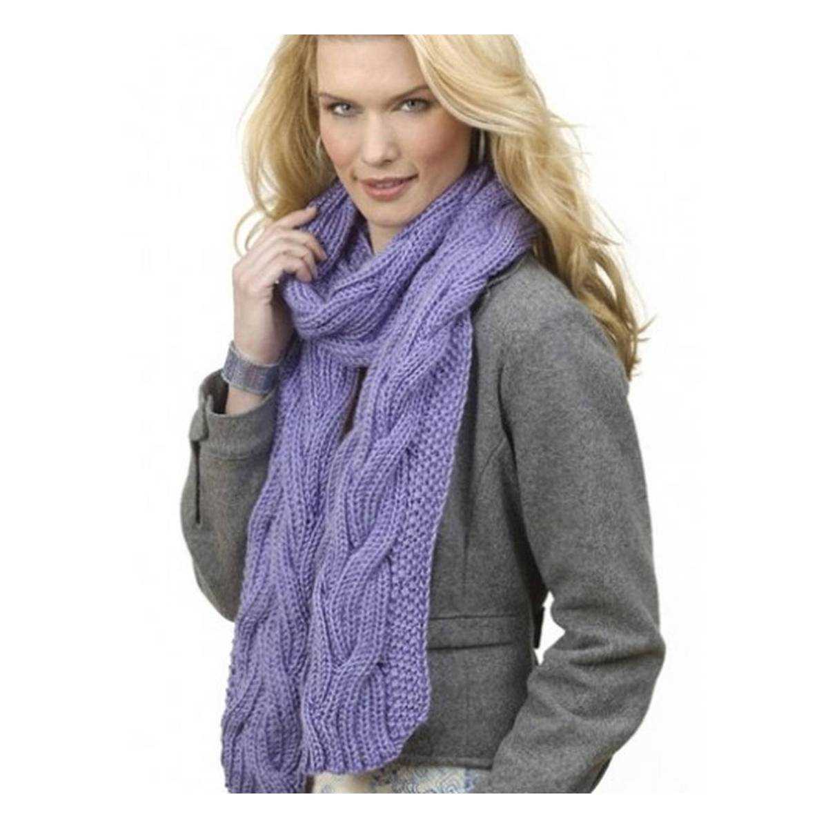 Cable scarf knitting pattern free