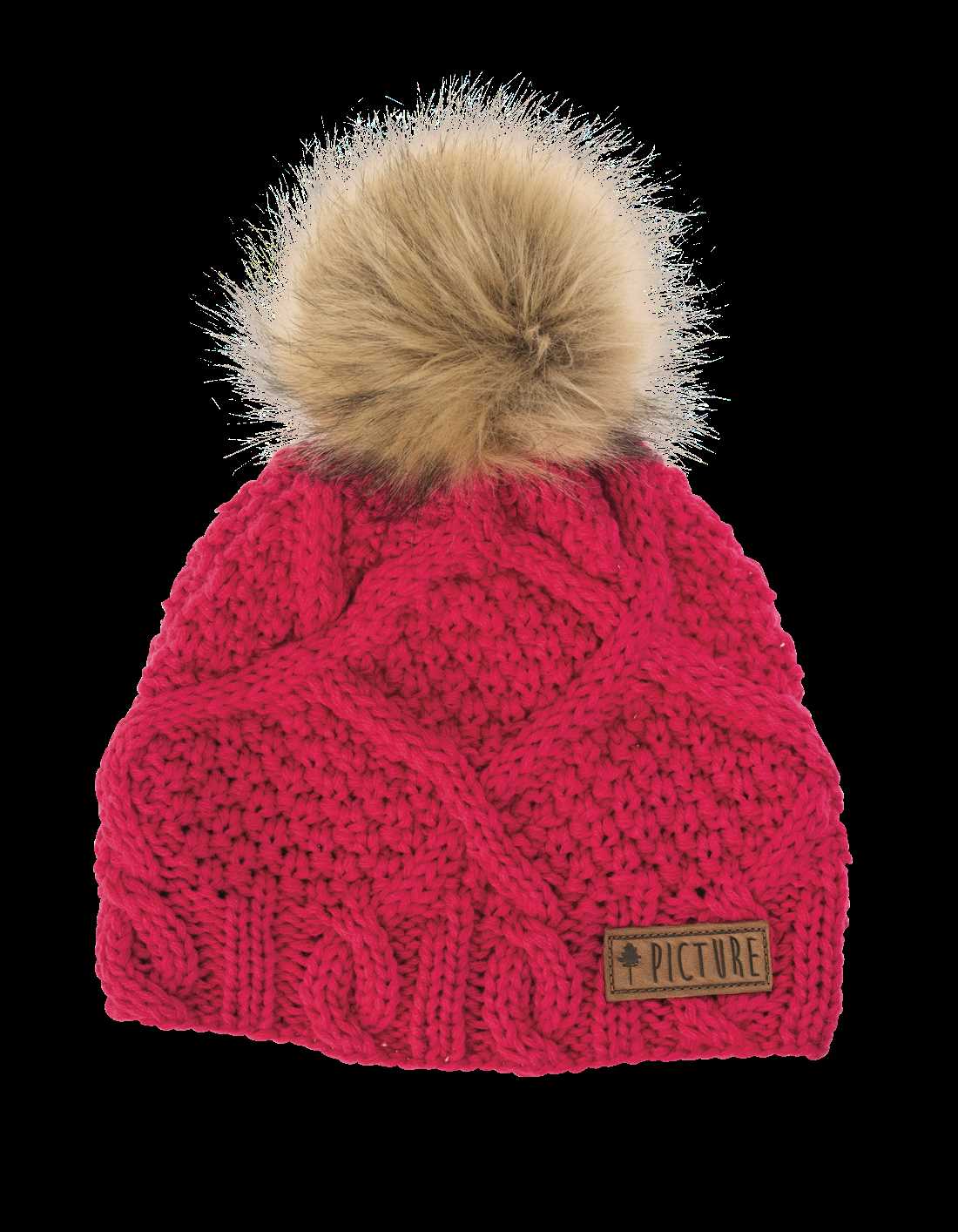 Wool cap knitting pattern