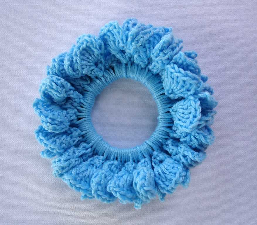 Free scrunchie knitting pattern
