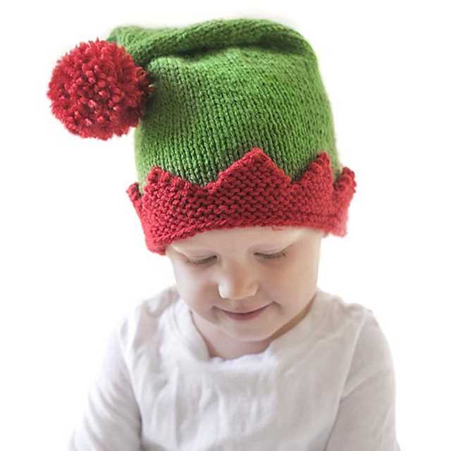 Easy santa hat knitting pattern