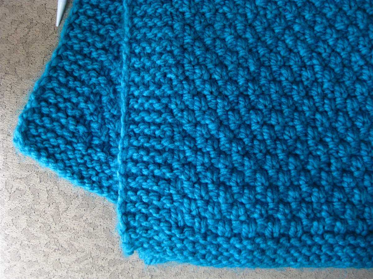 Blanket stitch knitting patterns